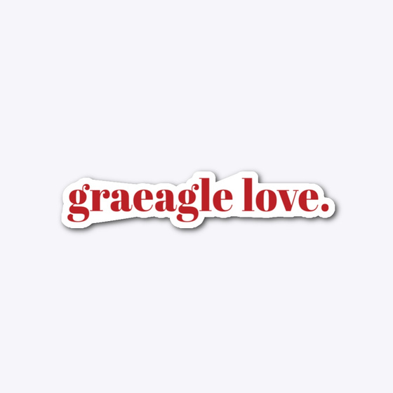 Graeagle Love – Die Cut Sticker